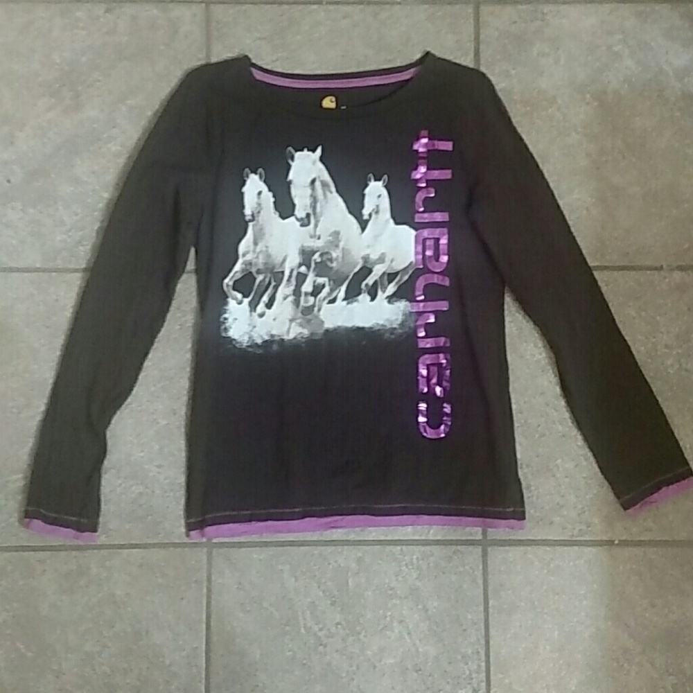 Carhartt Long Sleeve Shirt Girls XL